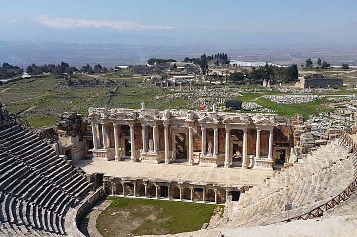 Tour di un'intera giornata a Pamukkale e Hierapolis da Smirne, con travertini bianchi e rovine antiche, foto 6 | wizardtrip