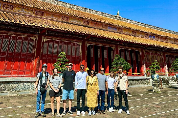 Tour met kleine groep die de Keizerlijke Stad Hue, Hai Van Pass en historische bezienswaardigheden vanuit Da Nang verkent, foto 13 | wizardtrip