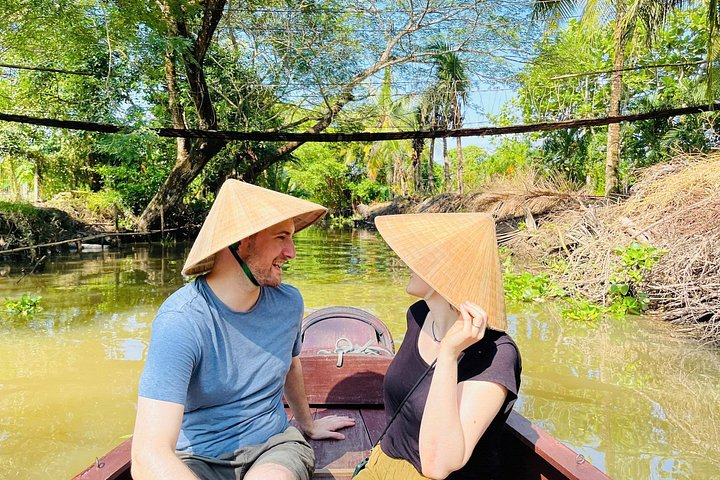 Verken de levendige Mekong Delta met een boottocht over de Cai Rang drijvende markt en lokale dorpen in Can Tho, foto 8 | wizardtrip