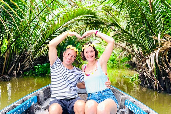Verken de levendige Mekong Delta met een boottocht over de Cai Rang drijvende markt en lokale dorpen in Can Tho, foto 9 | wizardtrip
