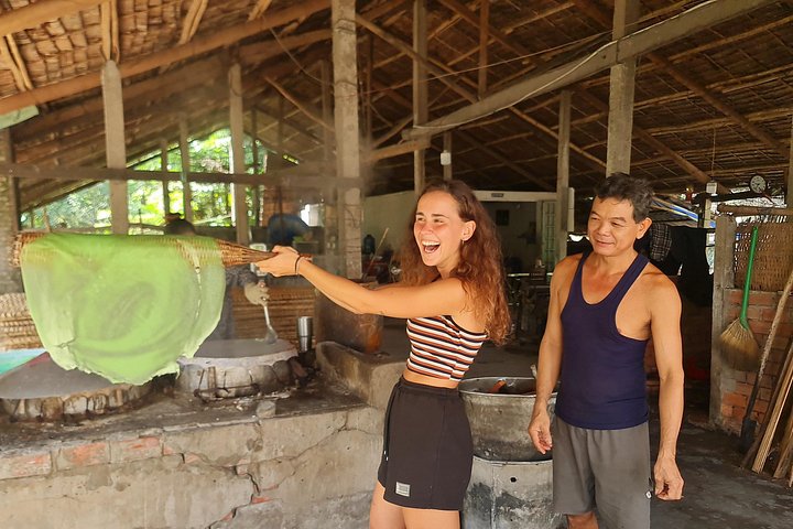 Verken de levendige Mekong Delta met een boottocht over de Cai Rang drijvende markt en lokale dorpen in Can Tho, foto 12 | wizardtrip