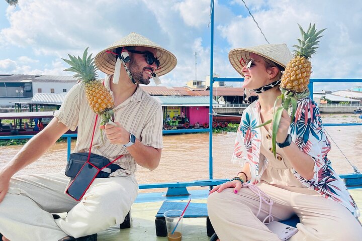 Verken de levendige Mekong Delta met een boottocht over de Cai Rang drijvende markt en lokale dorpen in Can Tho, foto 16 | wizardtrip