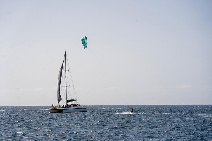 Goditi una crociera in catamarano di mezza giornata lungo la costa dell'isola di Sal, Capo Verde, con nuoto e snorkeling, foto 26 | wizardtrip