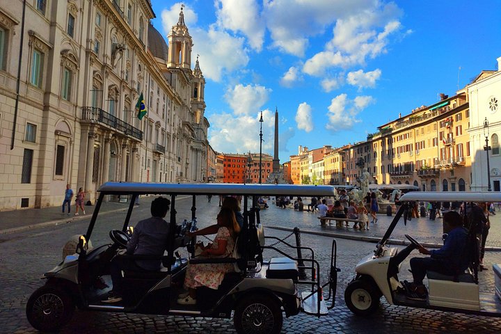 Privat golfbilstur i Roms historiska centrum, besök sevärdheter som Fontana di Trevi och Pantheon, foto 19 | wizardtrip