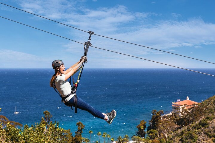 Zipline op Catalina Island | wizardtrip