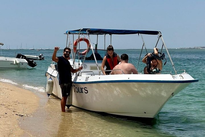 Excursion en bateau dans le parc naturel de Ria Formosa à Faro, Portugal, visitant ses magnifiques îles, photo 33 | wizardtrip
