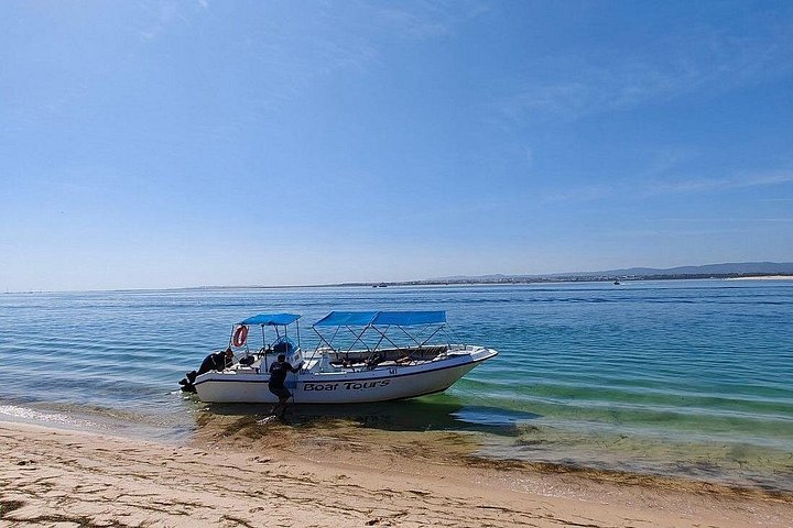 Excursion en bateau dans le parc naturel de Ria Formosa à Faro, Portugal, visitant ses magnifiques îles, photo 34 | wizardtrip