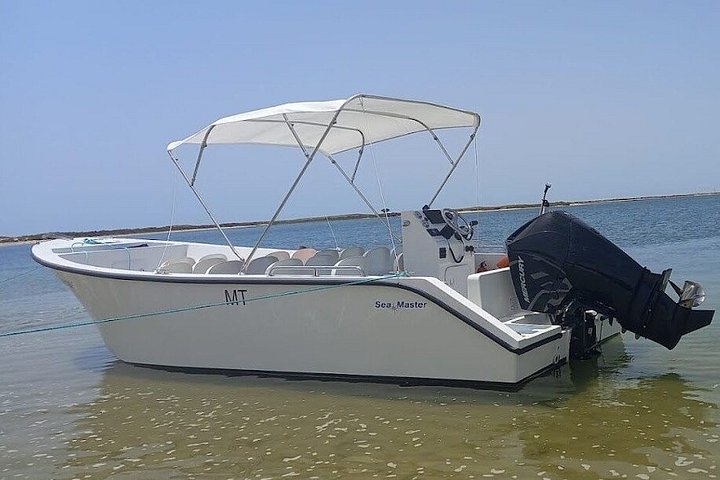 Excursion en bateau dans le parc naturel de Ria Formosa à Faro, Portugal, visitant ses magnifiques îles, photo 36 | wizardtrip