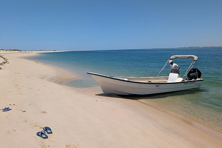 Excursion en bateau dans le parc naturel de Ria Formosa à Faro, Portugal, visitant ses magnifiques îles, photo 37 | wizardtrip
