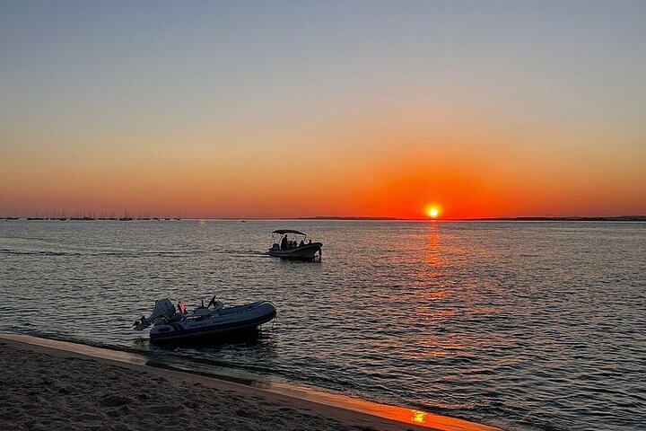 Gita in barca al tramonto nella Ria Formosa, Portogallo, esplorando isole e gustando prelibatezze locali, foto 22 | wizardtrip