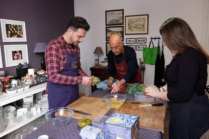 Cours de cuisine sicilienne pratique et visite du marché à Palerme, photo 10 | wizardtrip