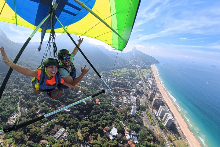Prova il parapendio o il deltaplano sopra la splendida bellezza naturale di Rio de Janeiro, foto 20 | wizardtrip