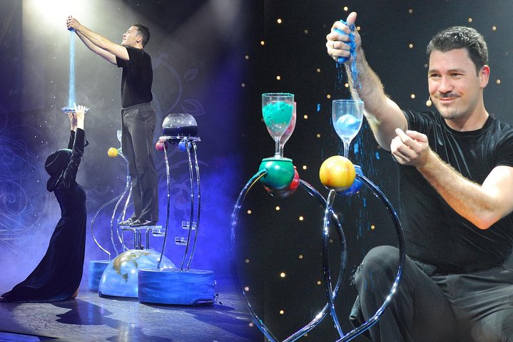 Spectacle de magie et d'illusion primé à Myrtle Beach, avec des illusions grandioses et des danseurs, photo 12 | wizardtrip