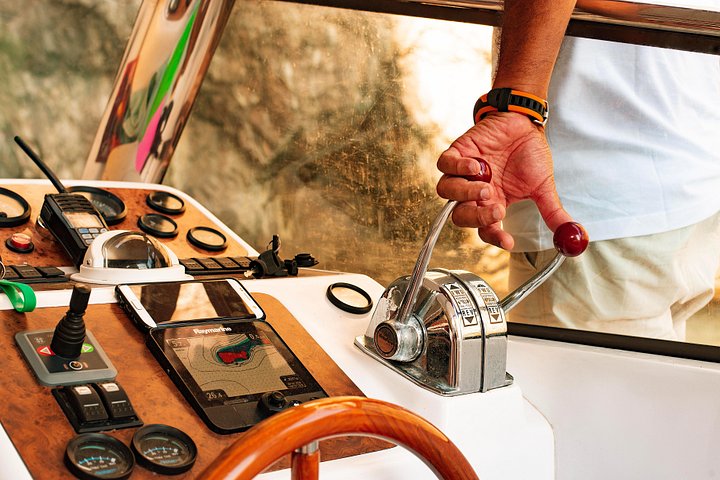Tour en barco a Capri desde Sorrento para grupos pequeños, con vistas a la costa, grutas y las rocas Faraglioni, foto 23 | wizardtrip