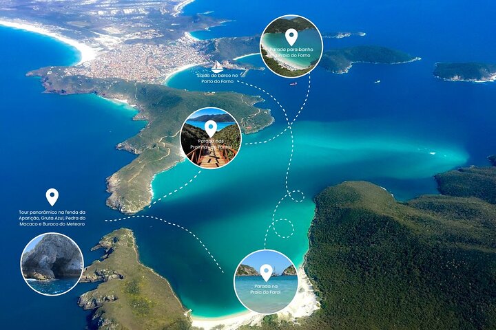 Bootsfahrt zur Erkundung der atemberaubenden Strände, Grotten und Felsformationen von Arraial do Cabo, Foto 11 | wizardtrip