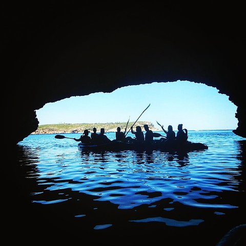 Kajakäventyr i Ibizas Xarraca Bay, utforska grottor och snorkla, foto 7 | wizardtrip