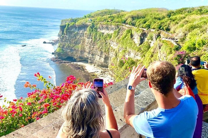 Zonsondergang Kecak dansvoorstelling bij de Uluwatu Tempel, Bali, foto 21 | wizardtrip