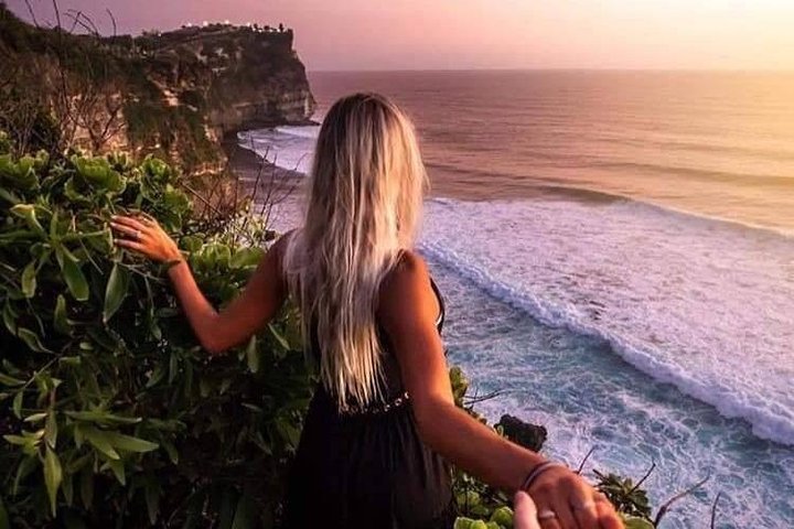 Zonsondergang Kecak dansvoorstelling bij de Uluwatu Tempel, Bali, foto 22 | wizardtrip