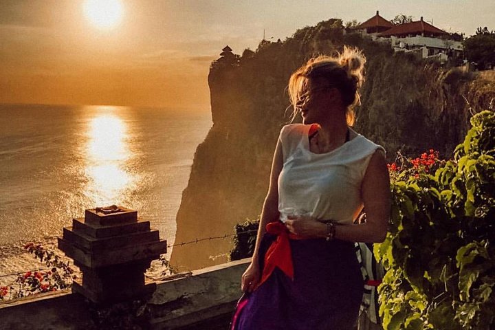 Zonsondergang Kecak dansvoorstelling bij de Uluwatu Tempel, Bali, foto 23 | wizardtrip
