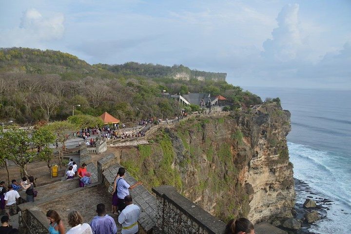Zonsondergang Kecak dansvoorstelling bij de Uluwatu Tempel, Bali, foto 35 | wizardtrip