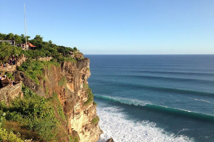 Zonsondergang Kecak dansvoorstelling bij de Uluwatu Tempel, Bali, foto 40 | wizardtrip