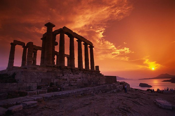 Privétour naar het thermaal spa Meer van Vouliagmeni en de Tempel van Poseidon nabij Athene, Griekenland, foto 7 | wizardtrip