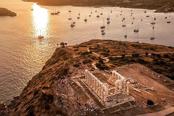 Privétour naar het thermaal spa Meer van Vouliagmeni en de Tempel van Poseidon nabij Athene, Griekenland, foto 8 | wizardtrip