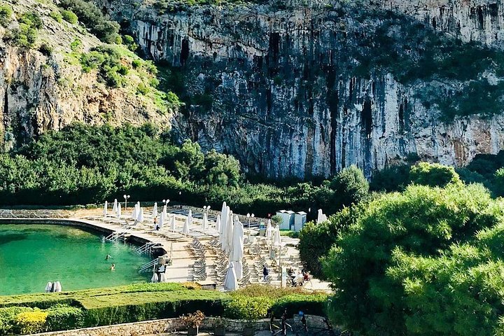 Privétour naar het thermaal spa Meer van Vouliagmeni en de Tempel van Poseidon nabij Athene, Griekenland, foto 12 | wizardtrip