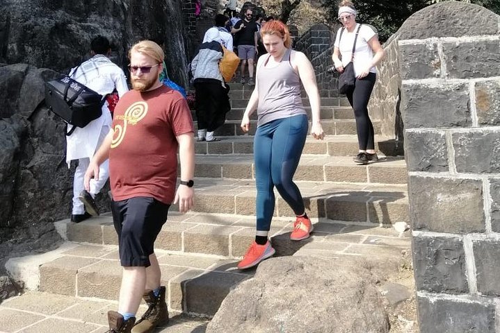 Verken de oude, uit rotsen gehouwen tempels van de Elephanta grotten tijdens een privétour met gids vanuit Mumbai, India, foto 9 | wizardtrip