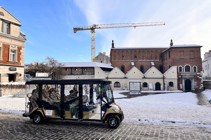 Tour privato in golf cart alla scoperta della storica Città Vecchia di Cracovia, del quartiere ebraico e della Fabbrica di Schindler, foto 7 | wizardtrip