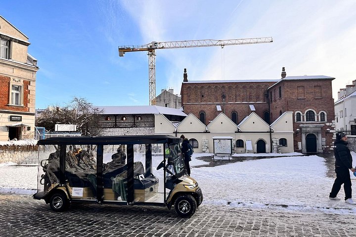 Tour privato in golf cart alla scoperta della storica Città Vecchia di Cracovia, del quartiere ebraico e della Fabbrica di Schindler, foto 12 | wizardtrip