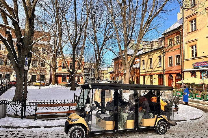 Tour privato in golf cart alla scoperta della storica Città Vecchia di Cracovia, del quartiere ebraico e della Fabbrica di Schindler, foto 13 | wizardtrip