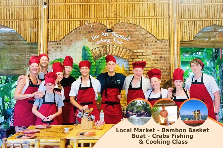 Hoi An Cooking Class: Local Market, Basket Boat, Fishing & Cooking | wizardtrip