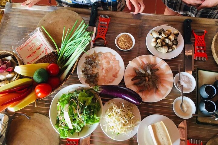 ホイアン料理教室：市場ツアー、バスケットボート、釣り体験付き、写真22 | wizardtrip