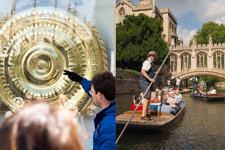 Visite guidée de Cambridge et expérience en barque avec visite optionnelle du King's College | wizardtrip