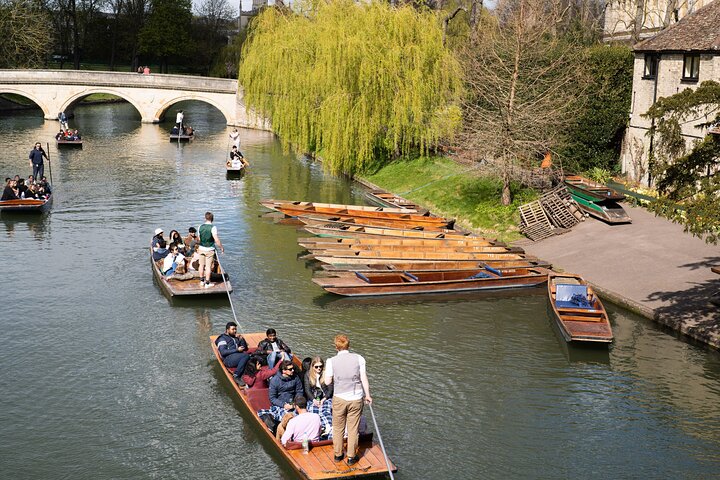 Passeio guiado a pé e punting no Rio Cam em Cambridge, Inglaterra, foto 15 | wizardtrip