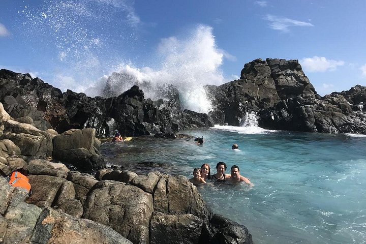 Pferderitt zum Naturpool im Arikok Nationalpark | wizardtrip