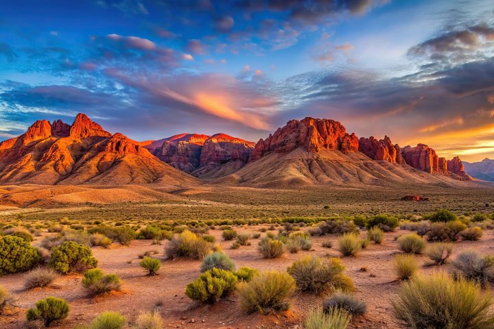 Red Rock Canyon, Hoover Dam, 7 Magic Mountains & Nelson Ghost Town Tour from Las Vegas | wizardtrip