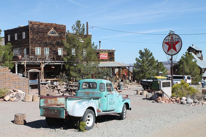 Small group tour visiting Red Rock Canyon, Seven Magic Mountains, Nelson Ghost Town, Boulder City, Hoover Dam, and Lake Mead from Las Vegas, photo 6 | wizardtrip