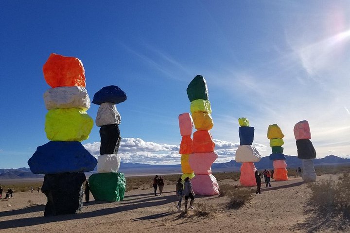 Small group tour visiting Red Rock Canyon, Seven Magic Mountains, Nelson Ghost Town, Boulder City, Hoover Dam, and Lake Mead from Las Vegas, photo 8 | wizardtrip