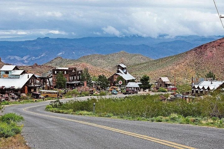 Small group tour visiting Red Rock Canyon, Seven Magic Mountains, Nelson Ghost Town, Boulder City, Hoover Dam, and Lake Mead from Las Vegas, photo 15 | wizardtrip