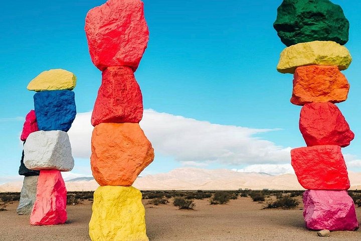 Small group tour visiting Red Rock Canyon, Seven Magic Mountains, Nelson Ghost Town, Boulder City, Hoover Dam, and Lake Mead from Las Vegas, photo 23 | wizardtrip