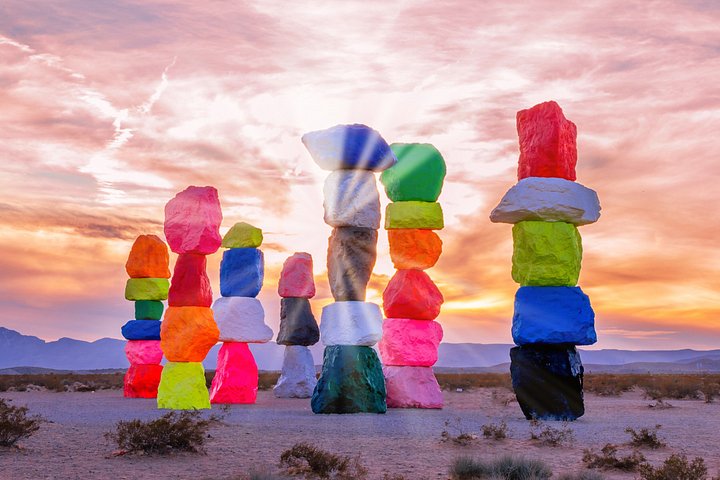 Small group tour visiting Red Rock Canyon, Seven Magic Mountains, Nelson Ghost Town, Boulder City, Hoover Dam, and Lake Mead from Las Vegas, photo 26 | wizardtrip