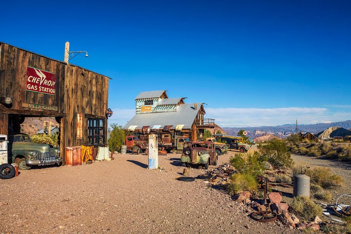 Small group tour visiting Red Rock Canyon, Seven Magic Mountains, Nelson Ghost Town, Boulder City, Hoover Dam, and Lake Mead from Las Vegas, photo 27 | wizardtrip