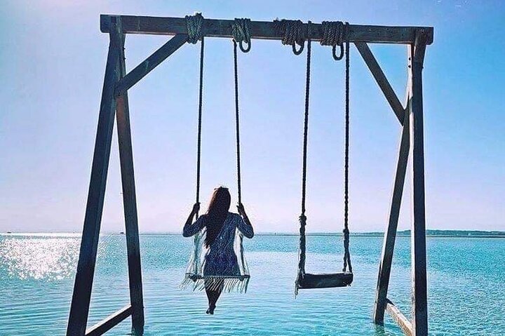 En livlig båttur till Orange Bay Island, Hurghada, med snorkling och avkoppling, foto 7 | wizardtrip