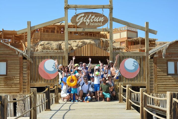 En livlig båttur till Orange Bay Island, Hurghada, med snorkling och avkoppling, foto 8 | wizardtrip