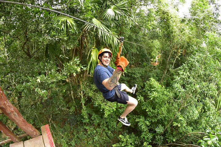 Vivi un'avventura nella giungla ricca di azione vicino a Cancun con quad, zipline, cavalcate e nuotate nel cenote, foto 13 | wizardtrip