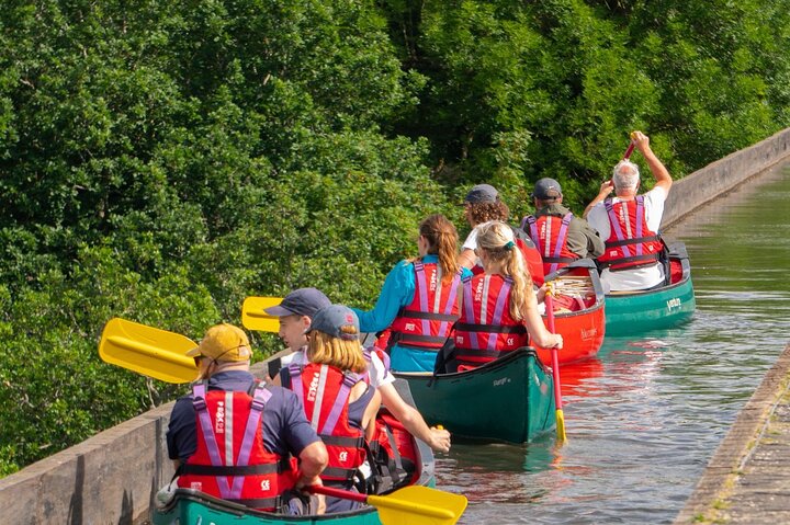 Kanoeventyr på Pontcysyllte-akvædukten i Llangollen, Wales, foto 10 | wizardtrip