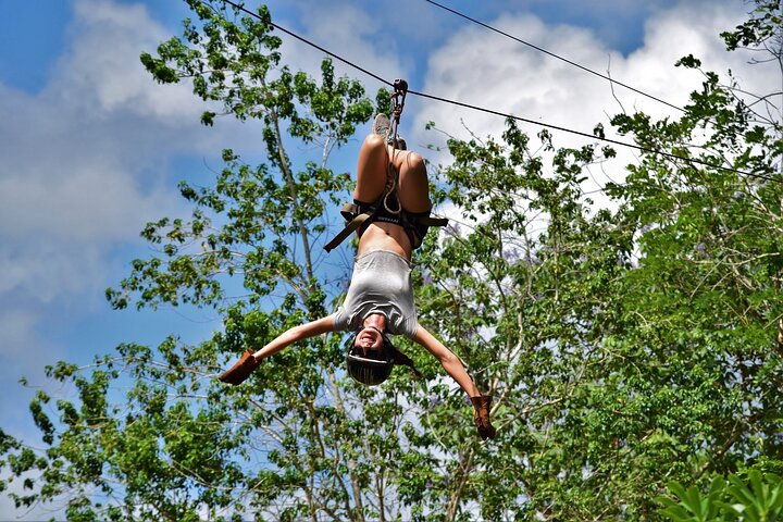 Passeio de aventura na selva de Cancun com quadriciclos, tirolesas, passeios a cavalo e mergulho em cenote, foto 20 | wizardtrip