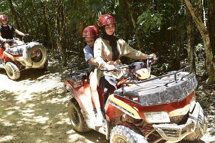 Passeio de aventura na selva de Cancun com quadriciclos, tirolesas, passeios a cavalo e mergulho em cenote, foto 23 | wizardtrip